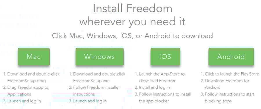 install freedom io