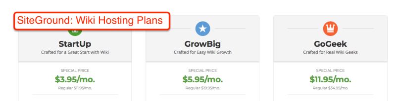 5 Best Wiki Hosting Providers Of 2020 Number 1 Is Awesome Images, Photos, Reviews