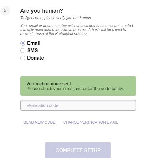 protonmail are_you_human