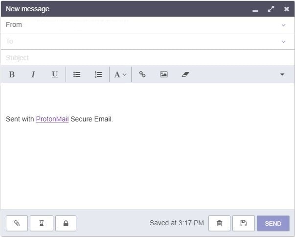 ProtonMail new_message