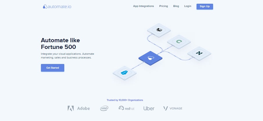 Zapier Alternatives: Automate.io