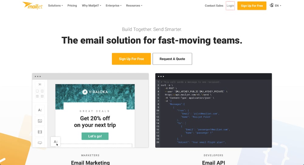 Mailchimp Alternatives: MailJet