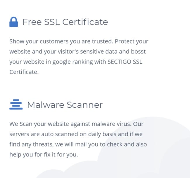 Visual Web Technologies: ssl and malware security