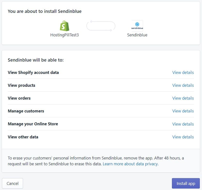 Sendinfblue Email Plugin