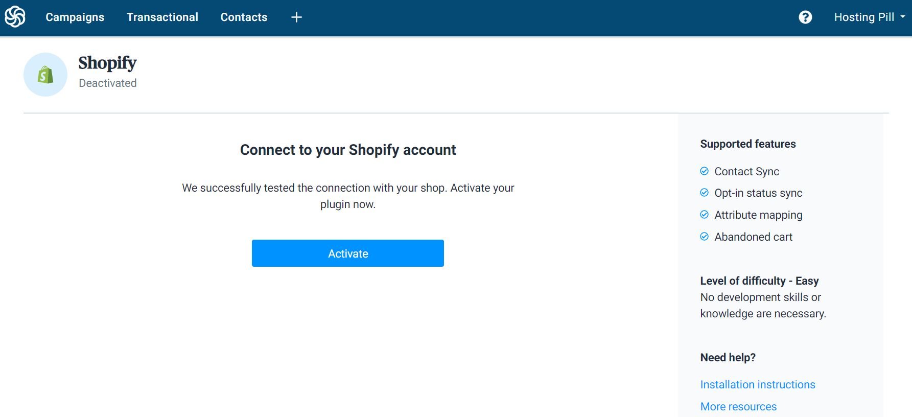 Sendinfblue Email Plugin