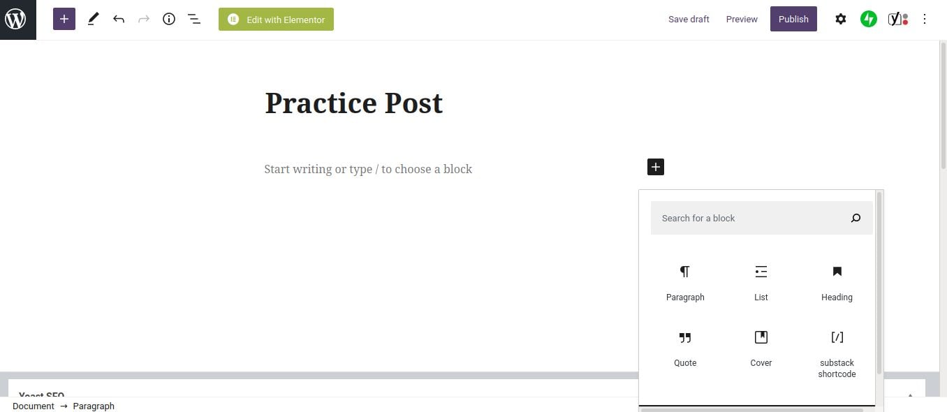 Webflow v WordPress-WordPress-block editor1