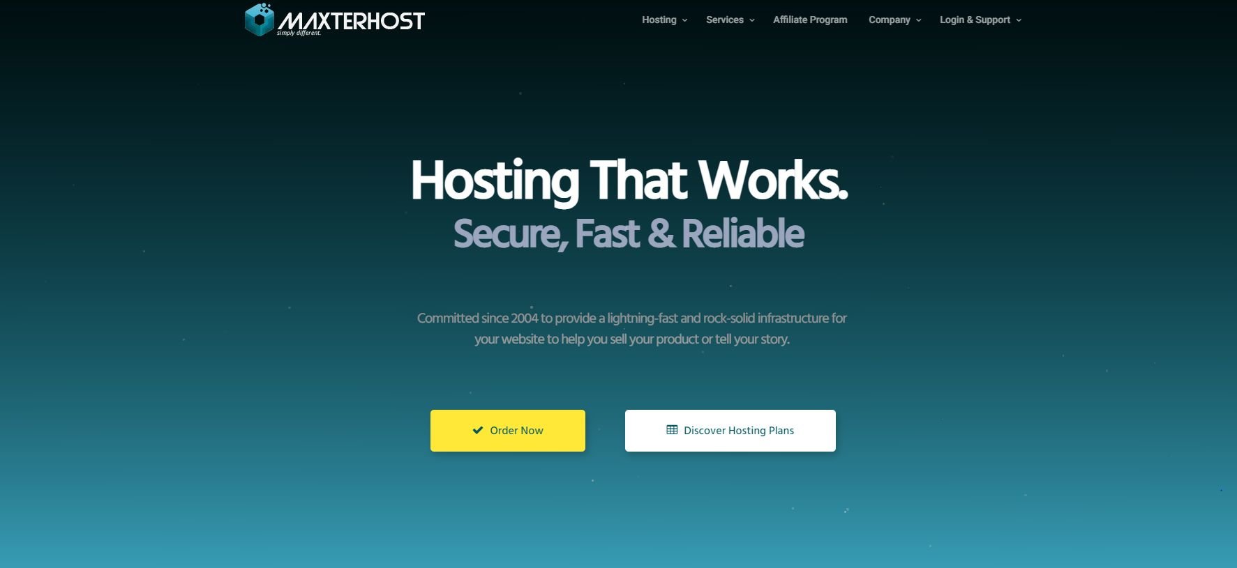 Web Hosting Germany: maxterhost