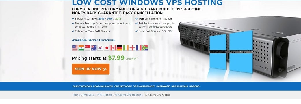 Accuweb  windows vps hosting