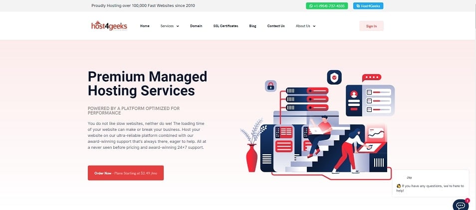SSD Hosting: host4geeks