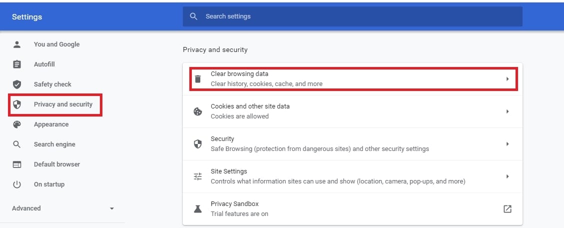 privacy and security
