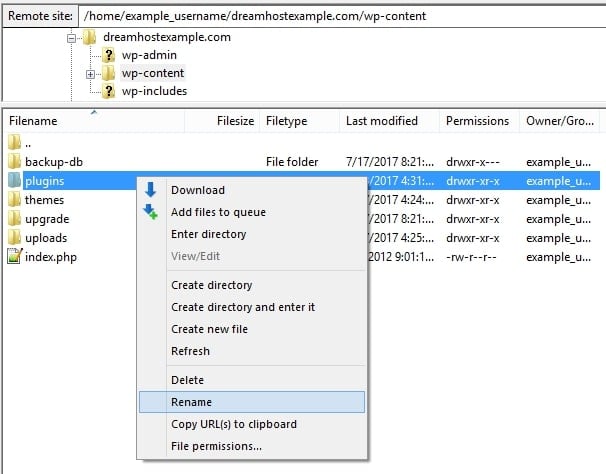 rename plugins