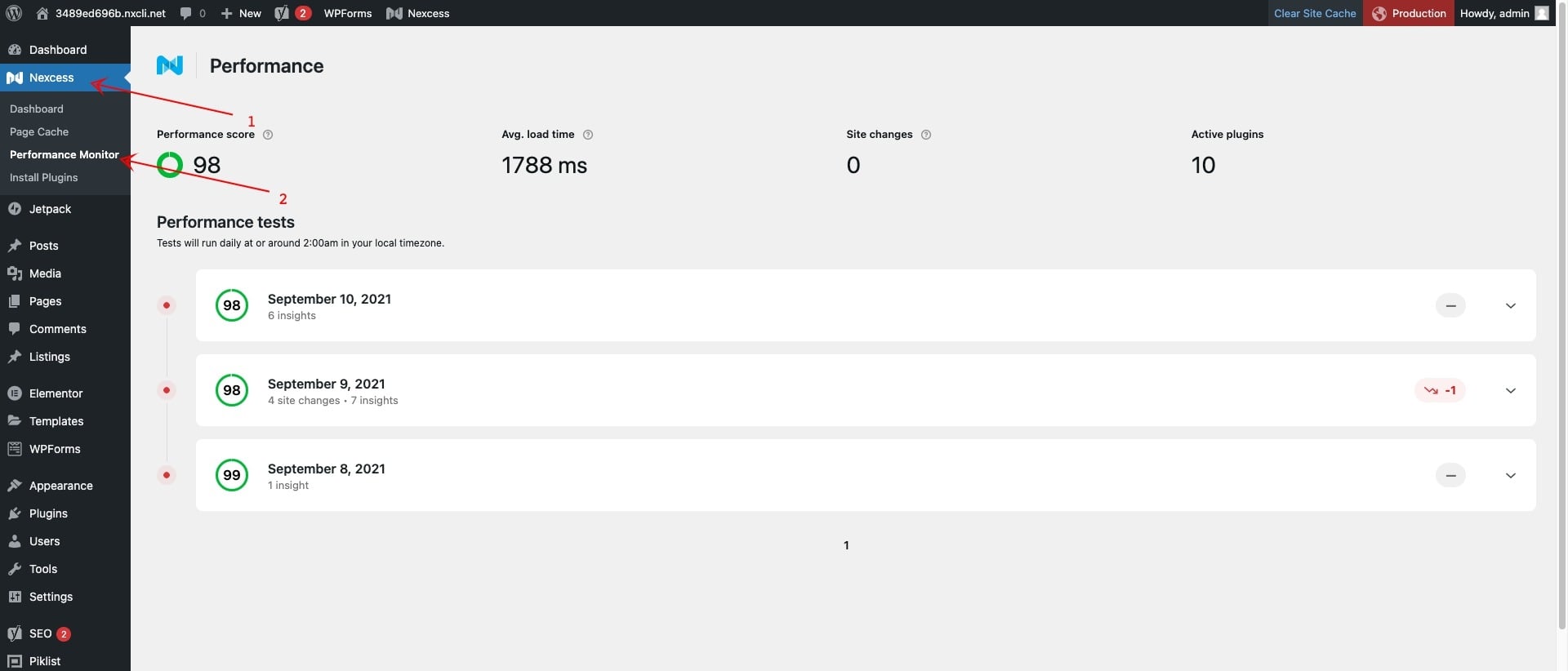 Plugin Performance Monitor