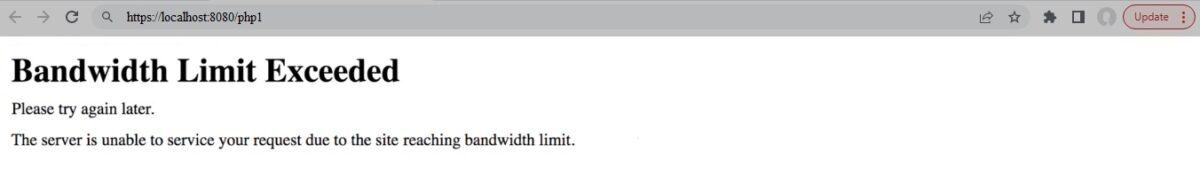 What is HTTP 509 Bandwidth Limit Exceeded Error? How to fix it?