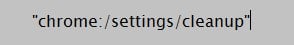 Chrome setting