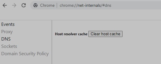 Fixing HTTP 304: Clear Host Cache