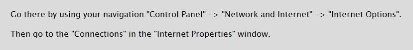 Disabling proxy