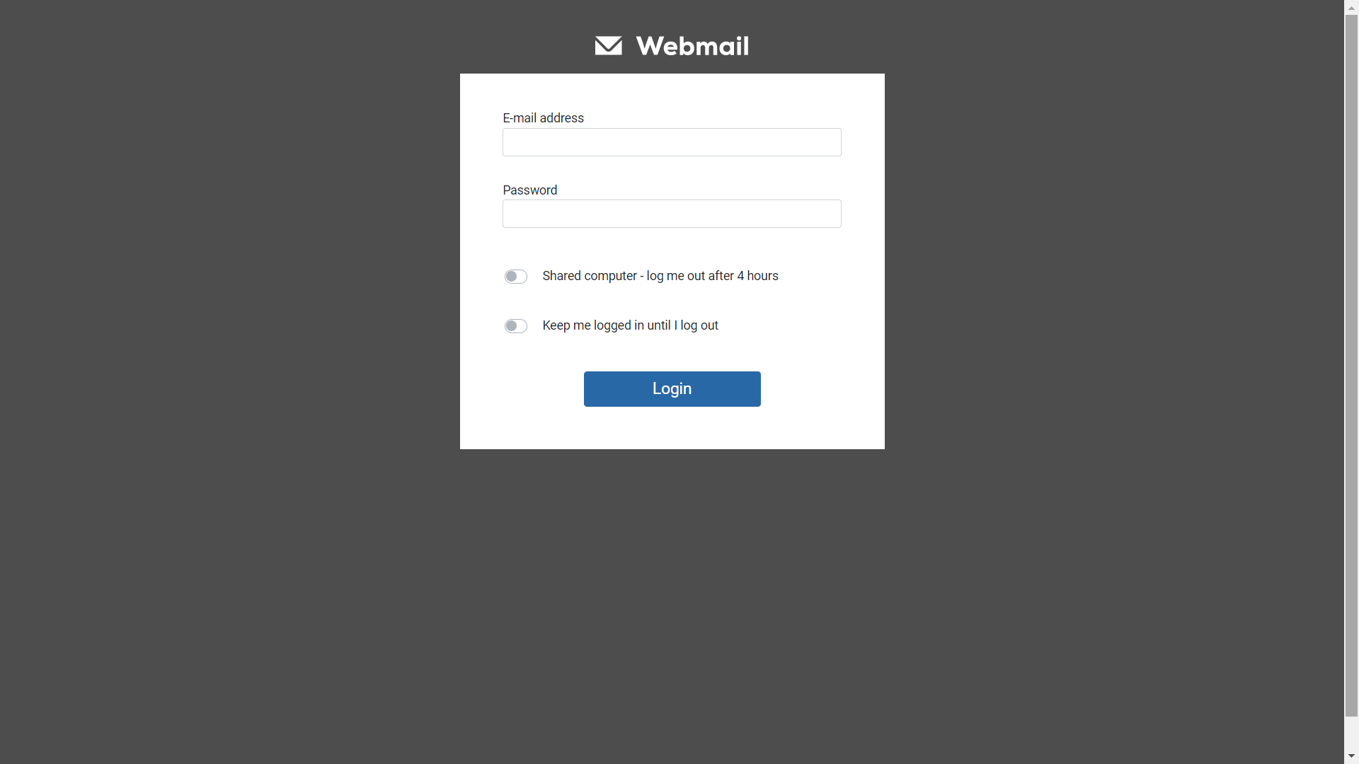 Web Mail: SeekaHost