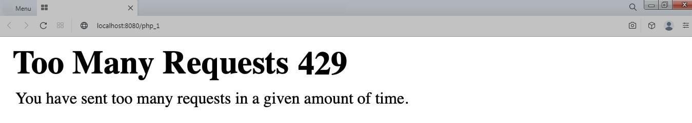 HTTP 429