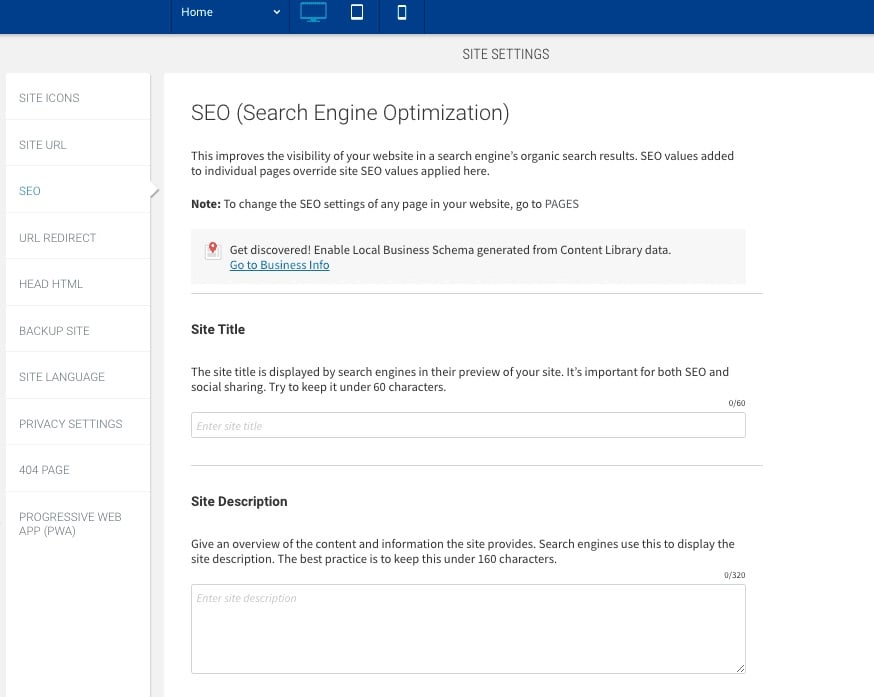 Free Ecommerce Website Builders: IONOS SEO